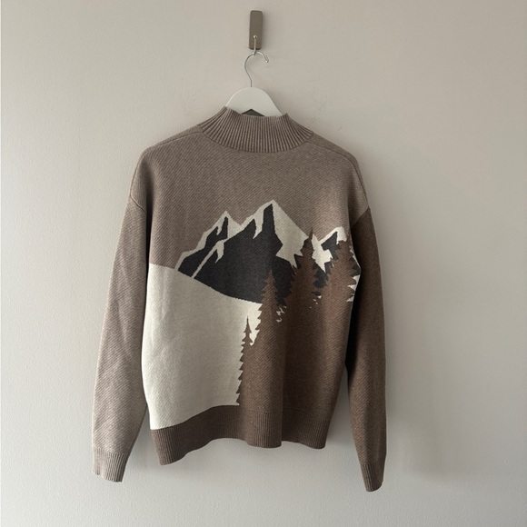 ALP N ROCK Portia Mock Neck Sweater S - Picture 7 of 7